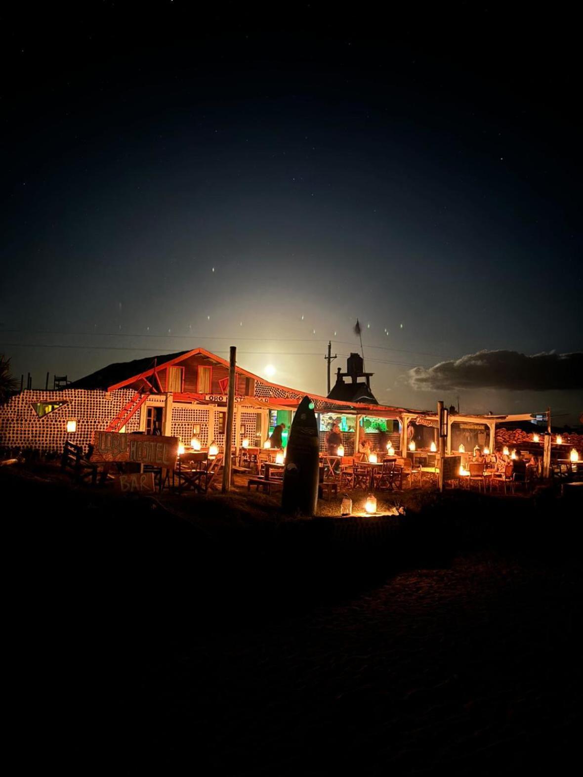 Lobo Hostel Bar Cabo Polonio Eksteriør billede