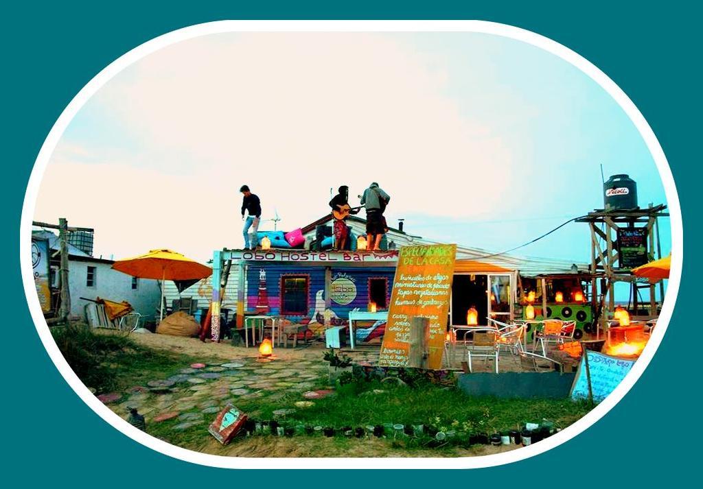 Lobo Hostel Bar Cabo Polonio Eksteriør billede