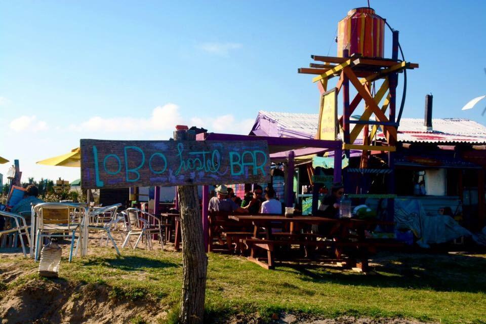 Lobo Hostel Bar Cabo Polonio Eksteriør billede